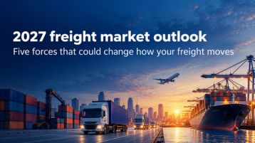 2027 freight market outlook: Five forces that could change how your freight moves