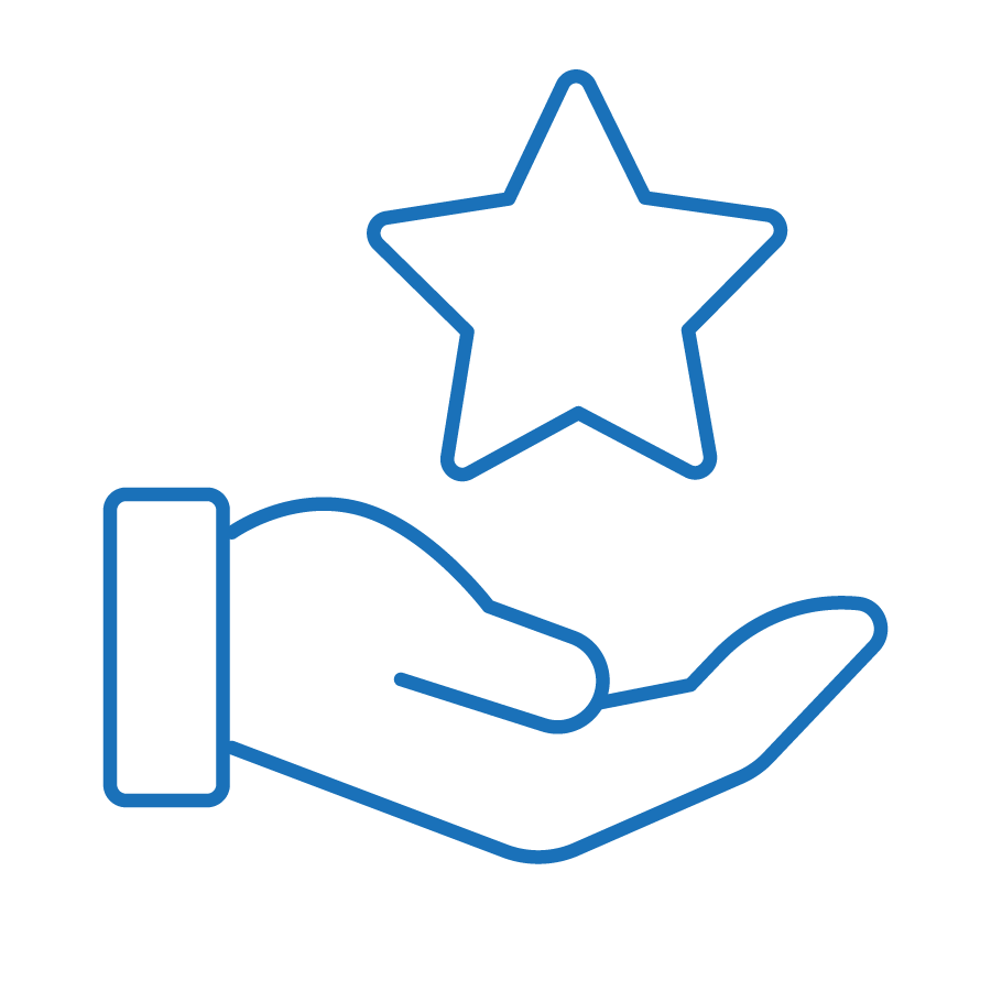 Icon depicting tailored solutions