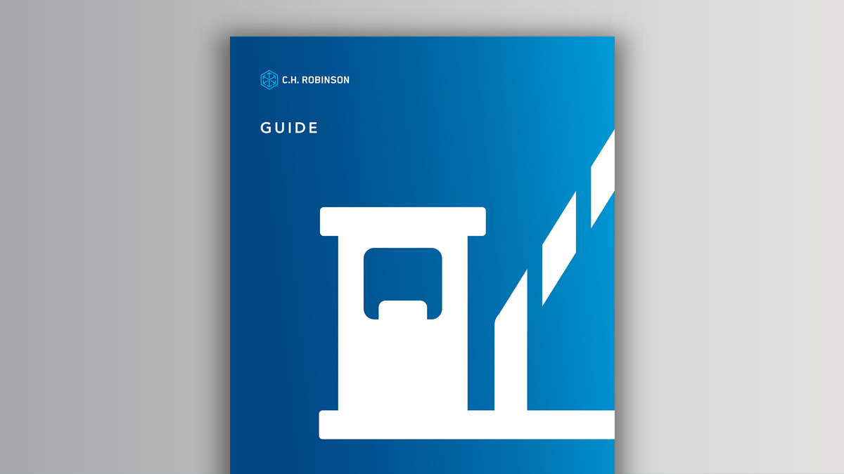 Graphic of border crossing station